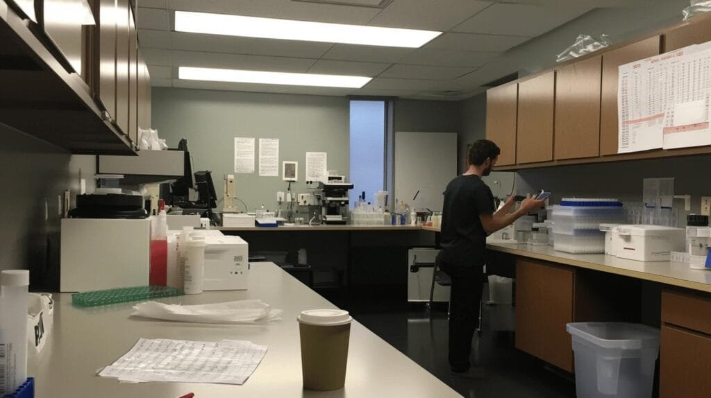 A man standing in a coffee lab - Does Caffeine Boost Metabolism? Find Out Here