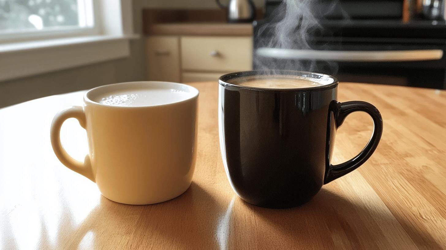 2 cups of coffee on a table - Is Coffee a Simple or Complex Carb .jpg