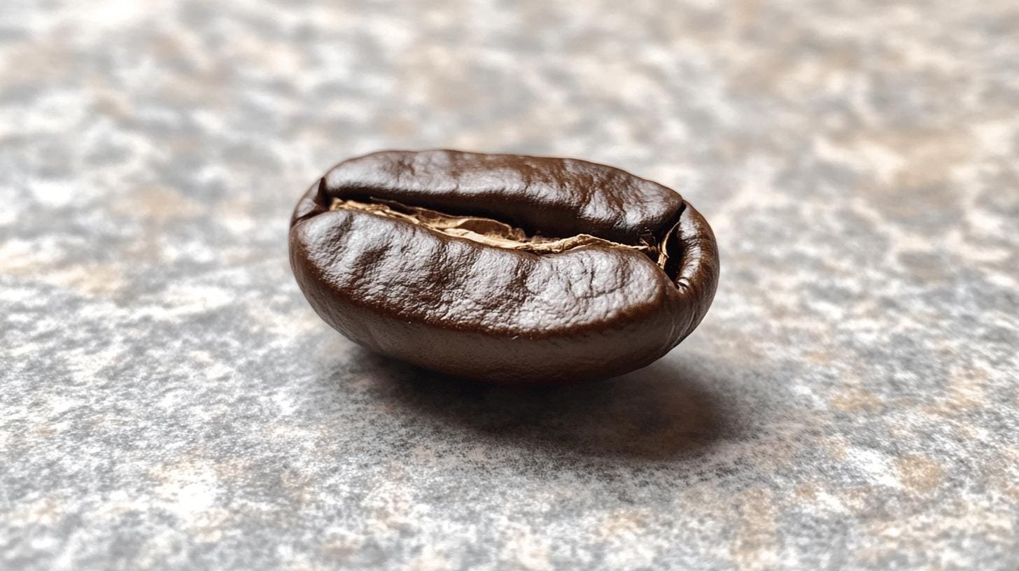 A coffee bean on the table - Is Espresso Roast the Same as Espresso? The Definitive Answer