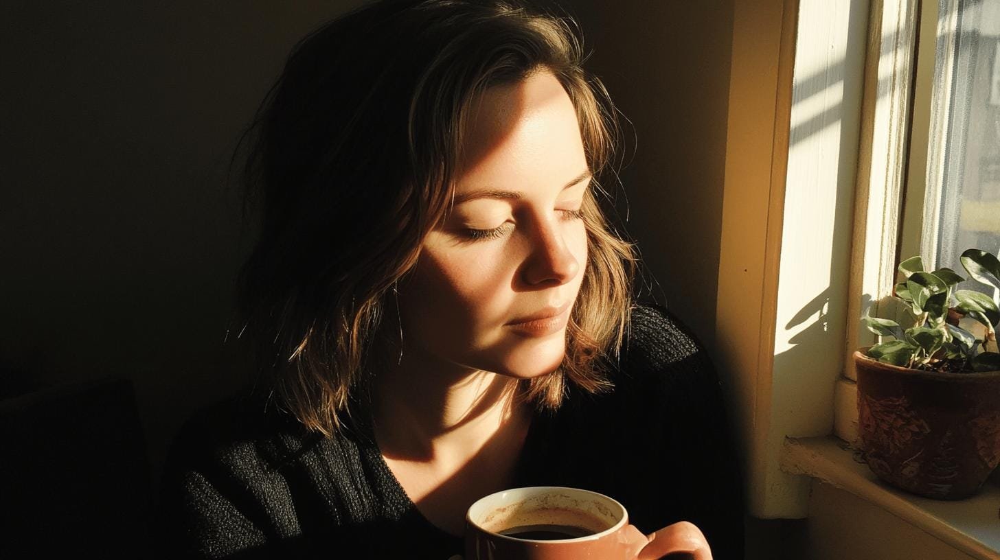 Woman holding a cup of coffee— What Happens When You Switch to Decaf Coffee?