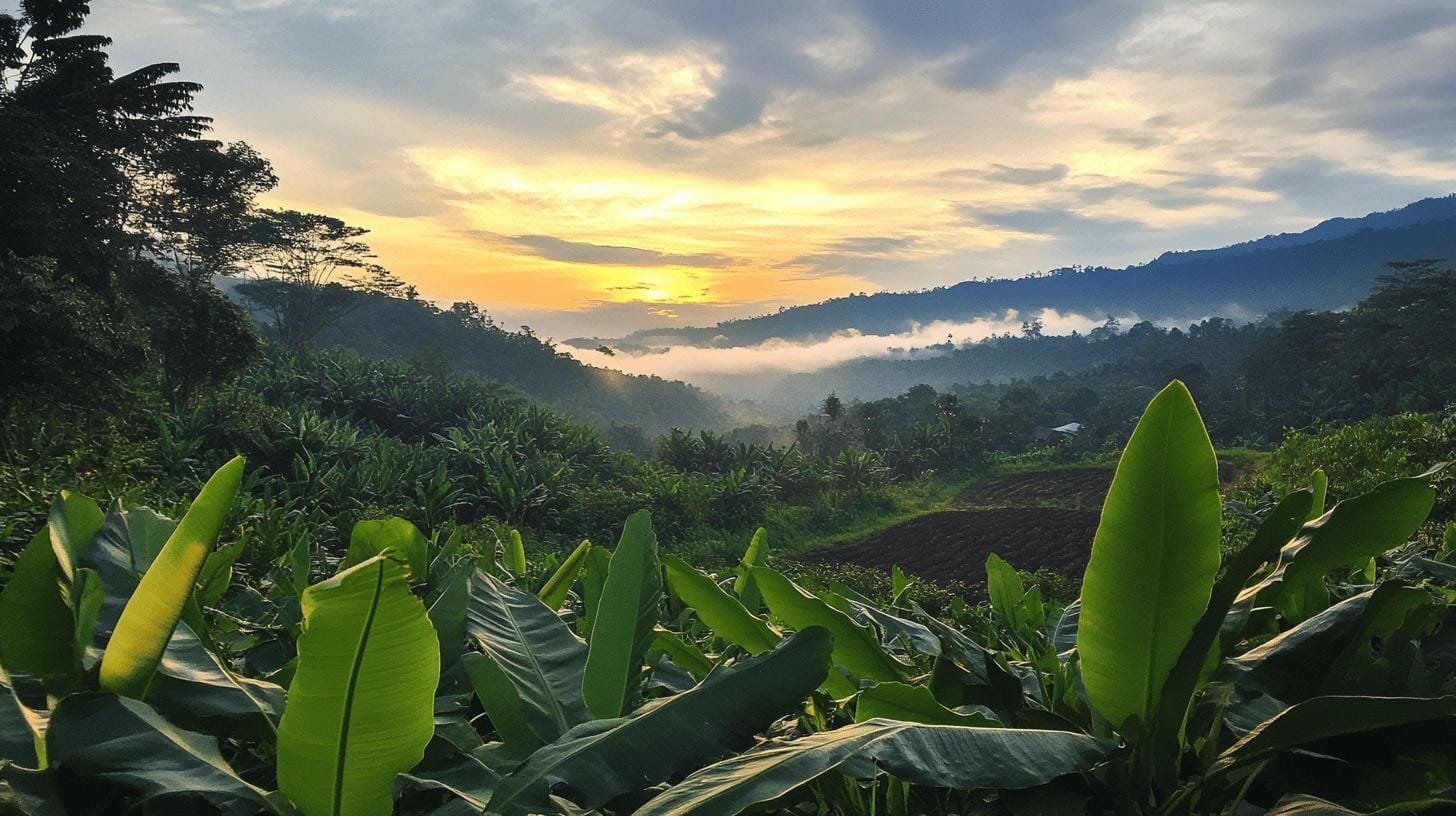 Coffee plantation- Sumatra Coffee vs Colombian: Intense Flavor Showdown