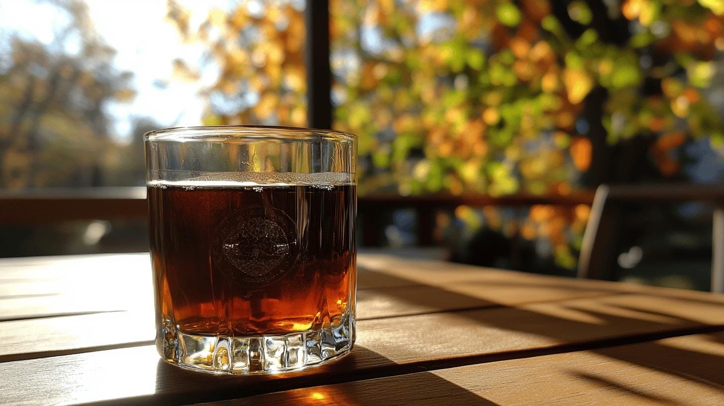 A glass of coffee on a table - Cold Brew Coffee and Cholesterol