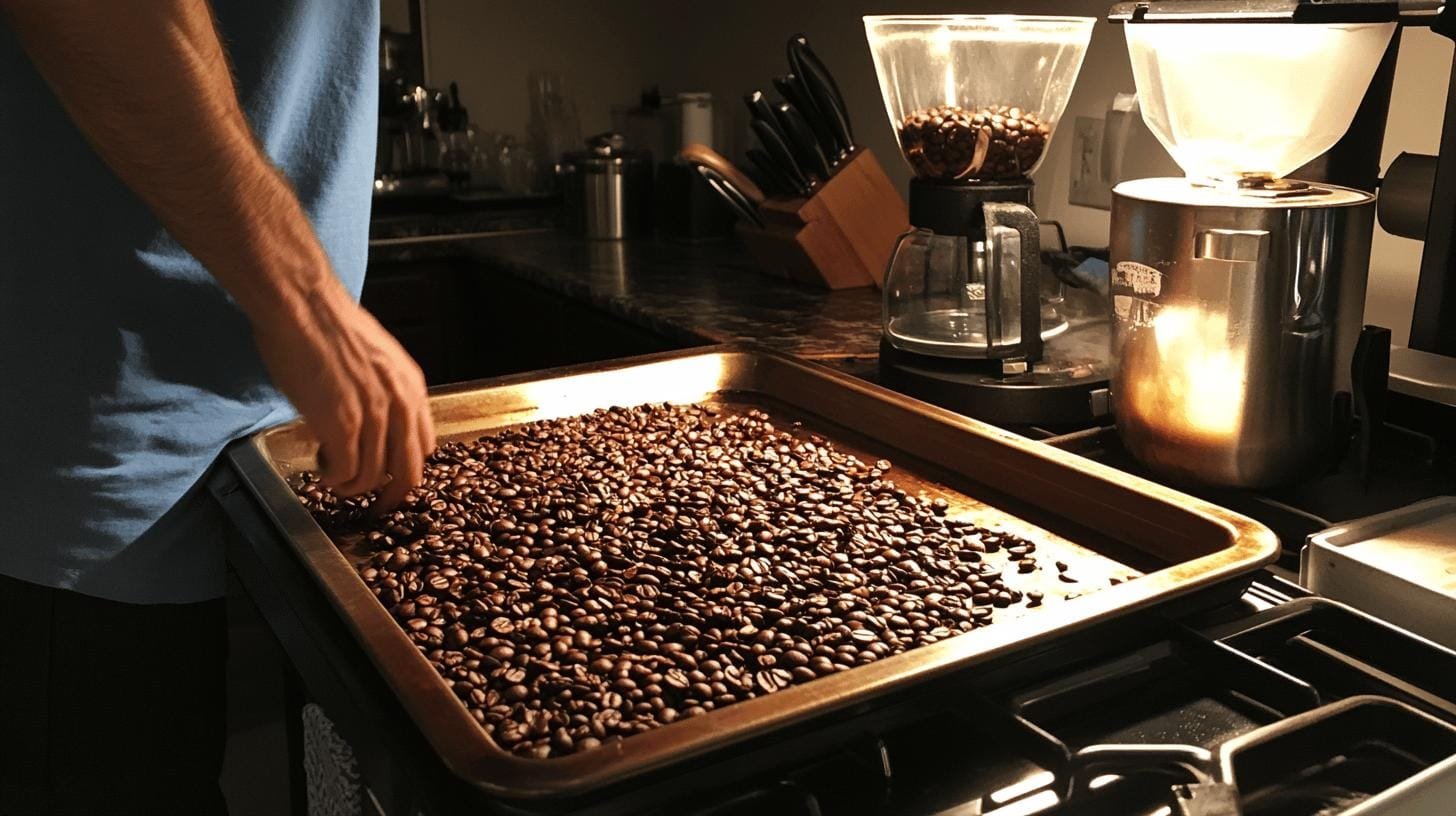 Roasting coffee beans at home - Amount of Caffeine in Dark Roast Coffee.jpg