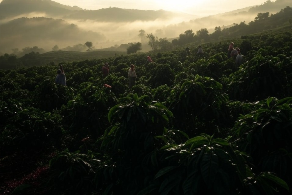 Sustainable coffee farming practices