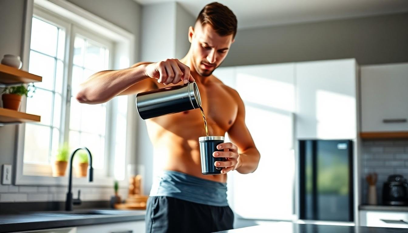 man about to drink cup of coffee - Benefits of Black Coffee Every Morning