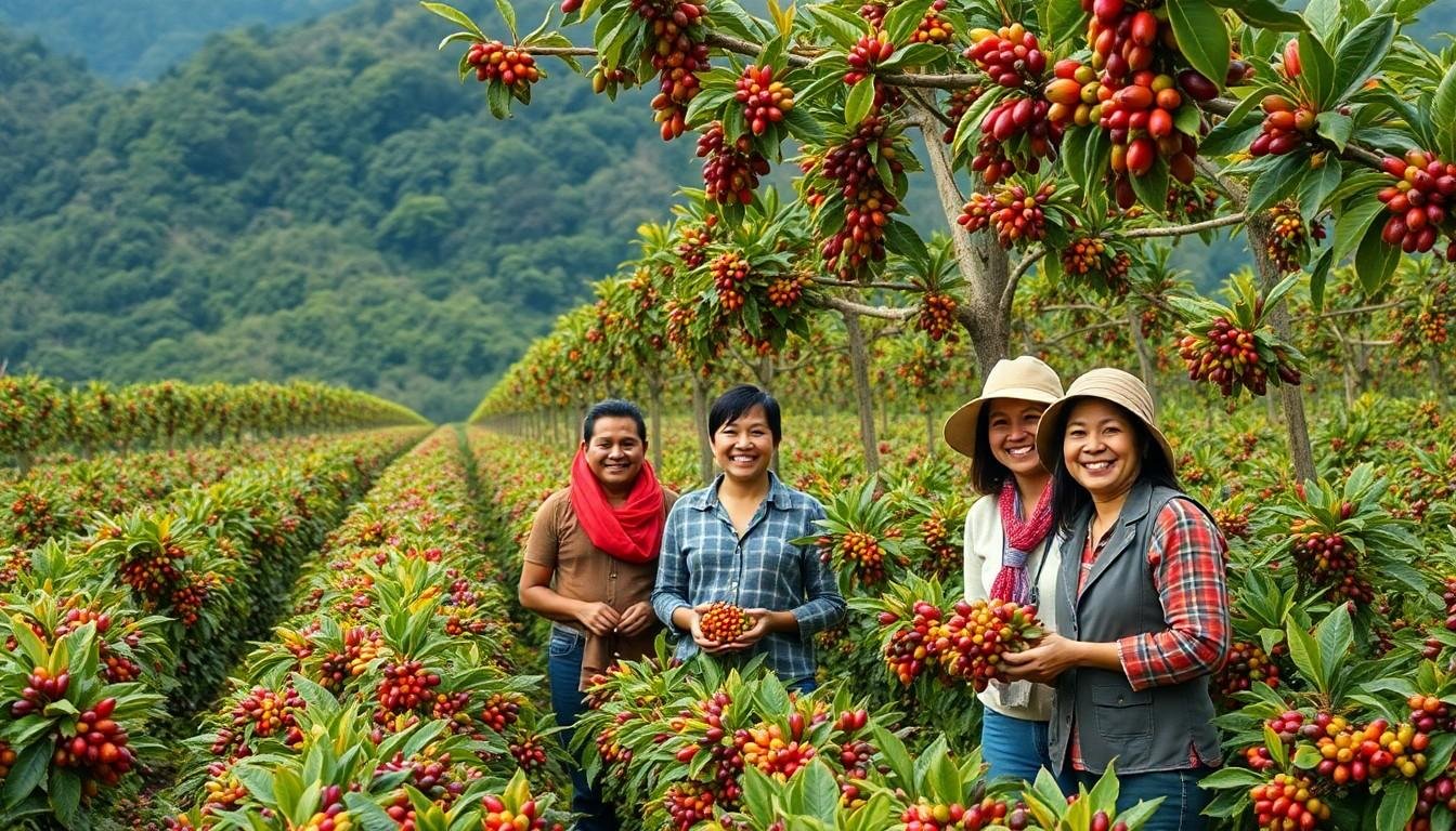 coffee farmers - the history of coffee and its cultural significance