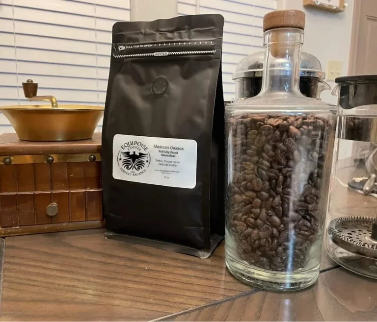 equipoise mexican oaxaca - how to brew French press coffee with Equipoise beans