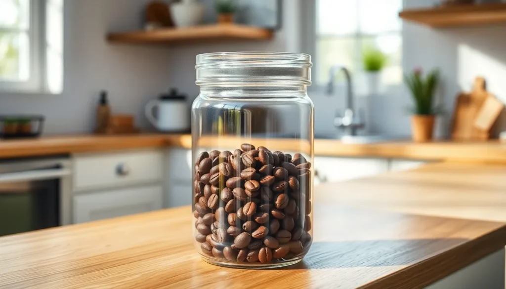 coffee in glass - how fresh should coffee beans be